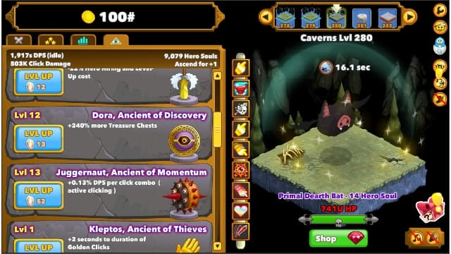 点击英雄 Clicker Heroes-v1.00-安卓打不开 image 3