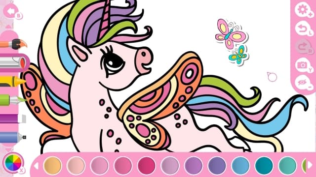 我可爱的独角兽-着色书My Cute Unicorns - Coloring Book-v1.0.0-中文60帧 image 2